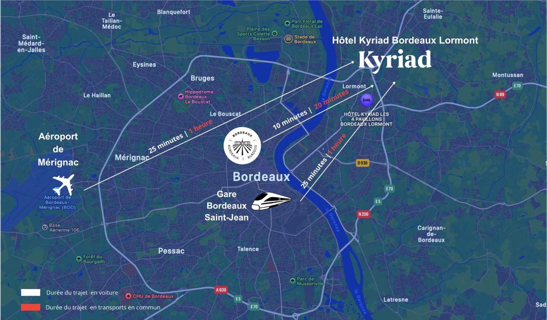 Kyriad Bordeaux Lormont Kültér fotó
